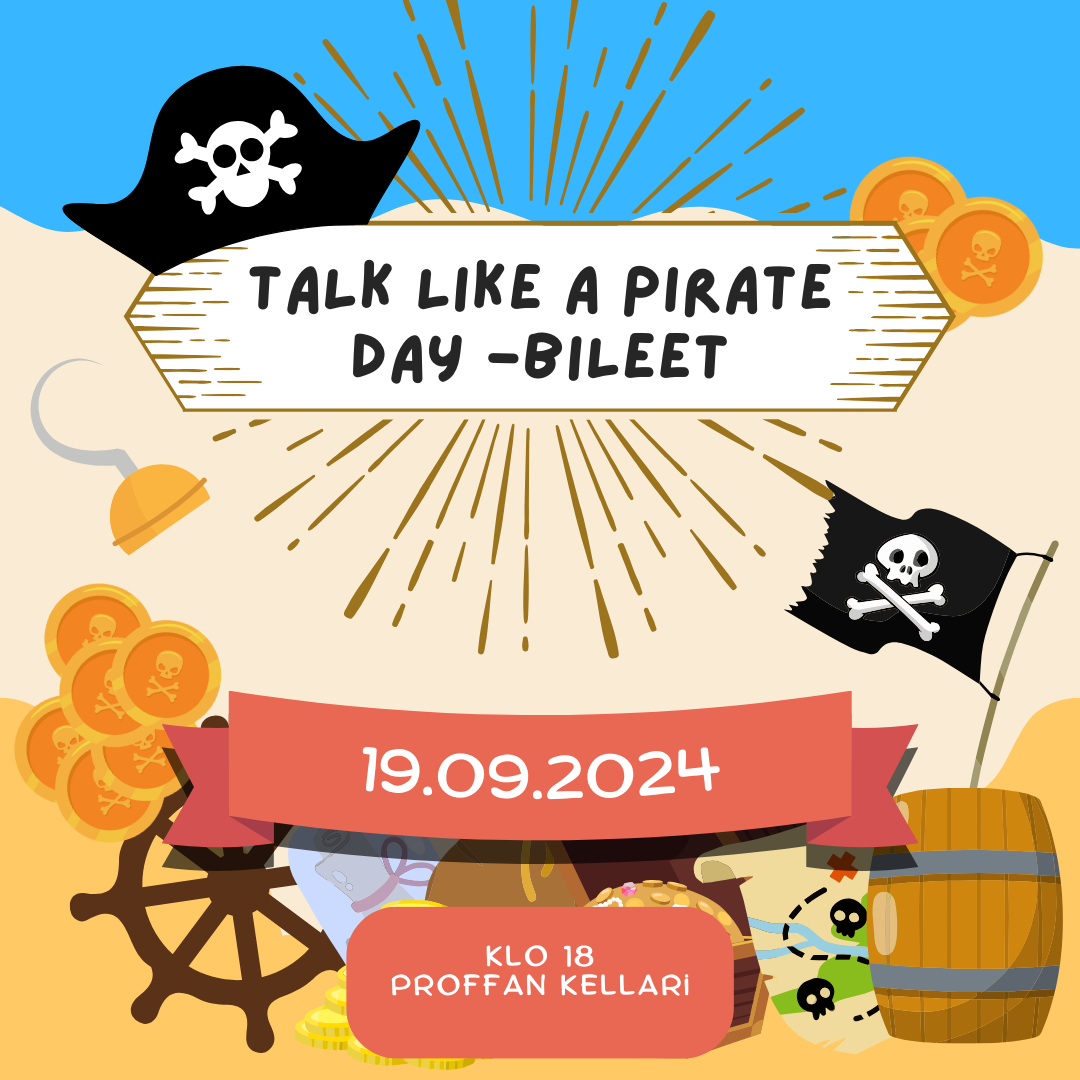 Talk Like a Pirate Day -bileet